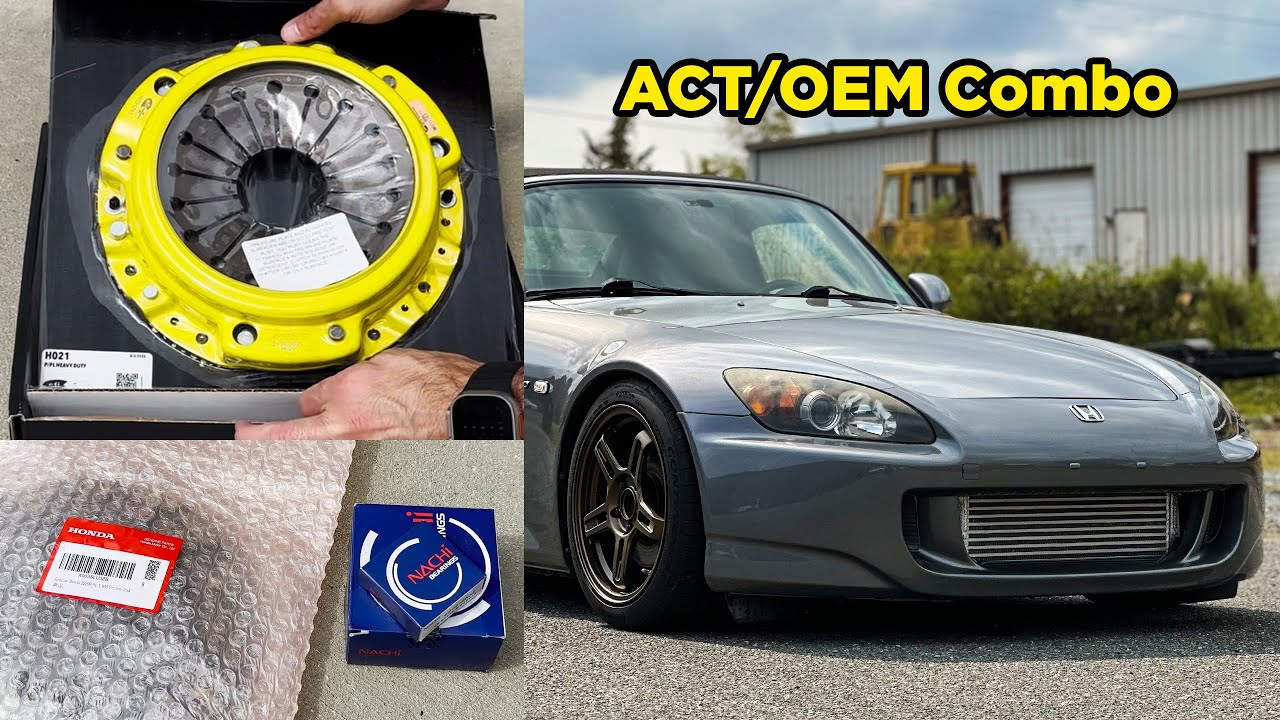 S2000 ACT/OEM Clutch Combo Upgrade Parts