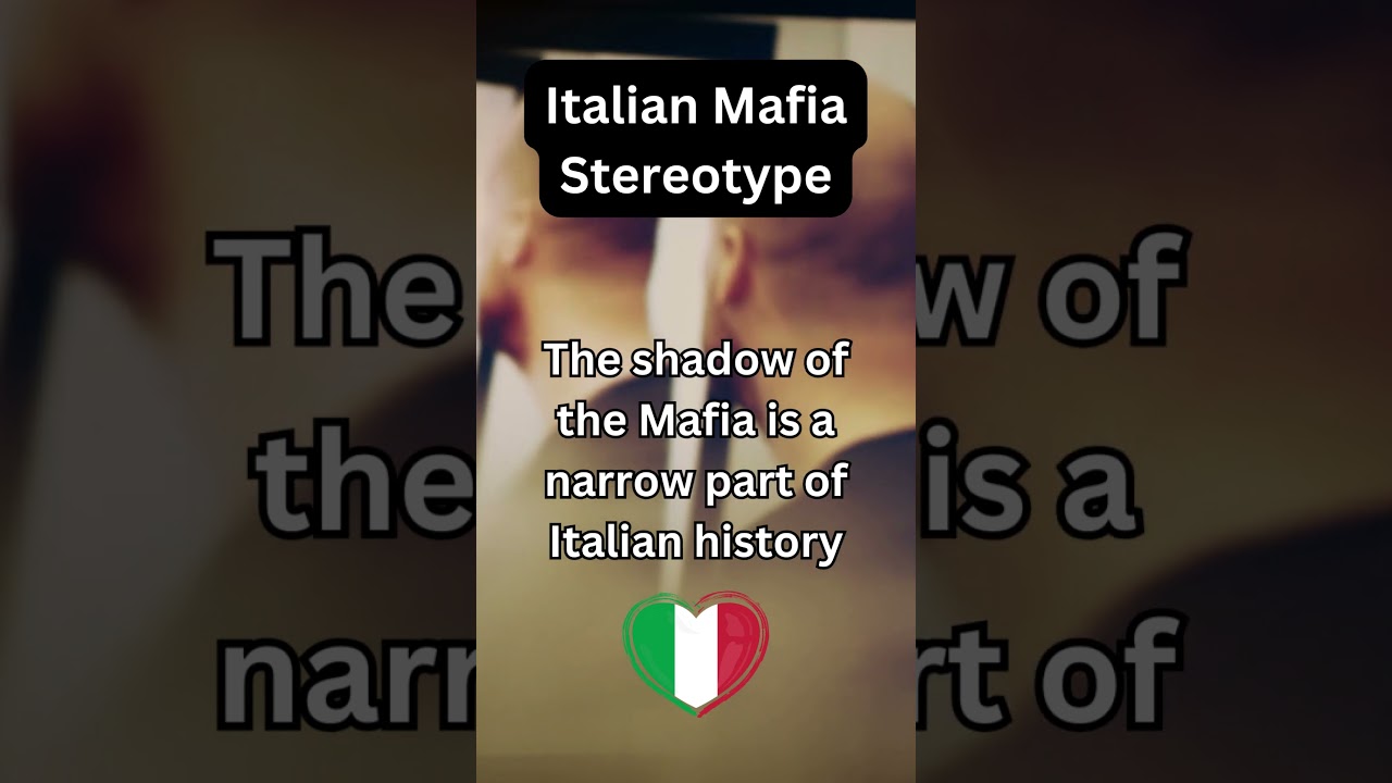 Italian Mafia Stereotype #italianway #italianheritage