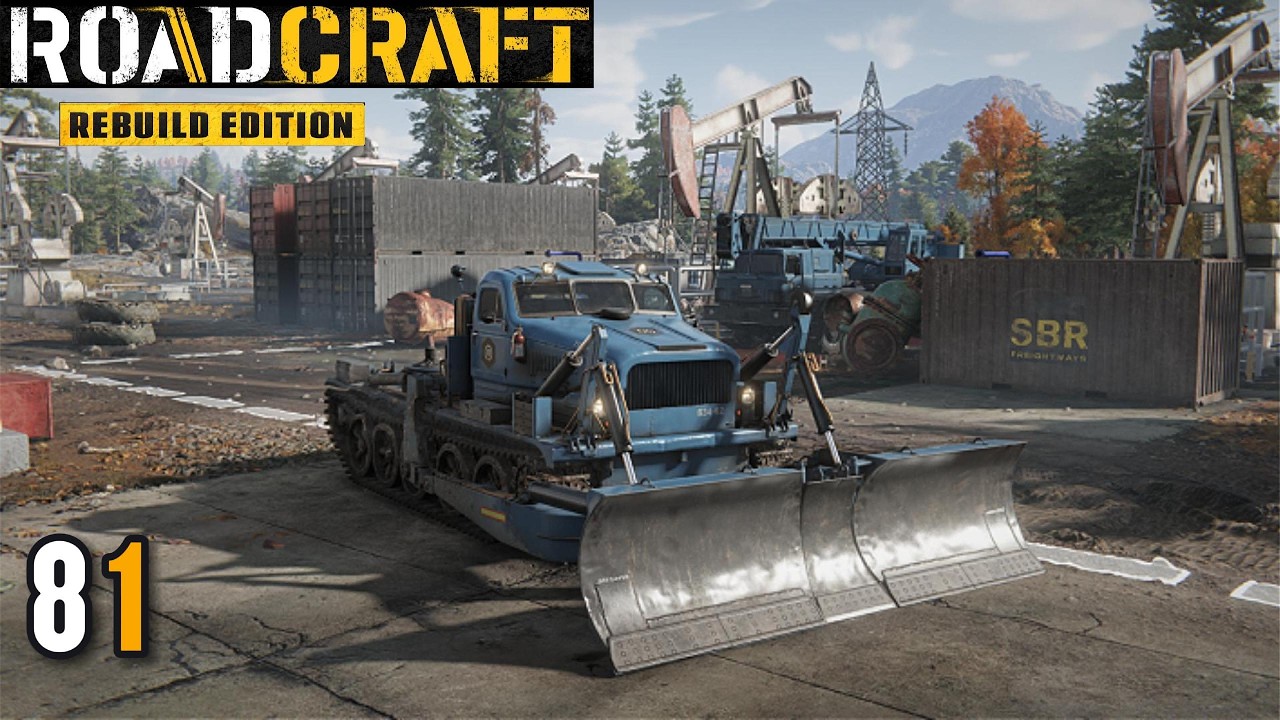 Road Craft #81 Нефтескважина Вудси. Главная электроподстанция
