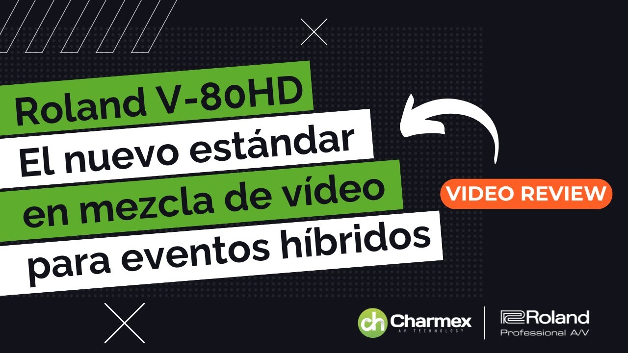 Video Review - mezclador de video V-80HD de Roland