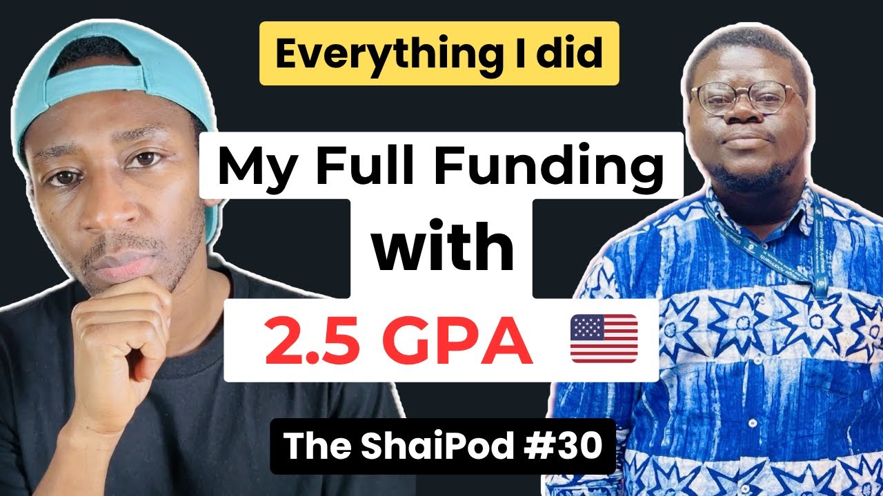 From 2.5 GPA to Full Scholarship in the U.S. | It is Possible!