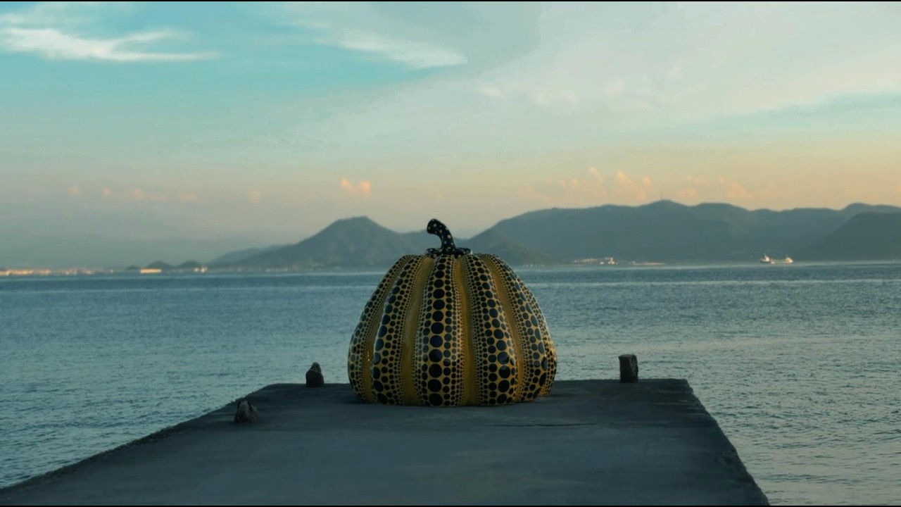 Naoshima Vlog | Okayama Castle, Benesse Art Site, Yayoi Kusama & Art Island Chaos 🌊🎃