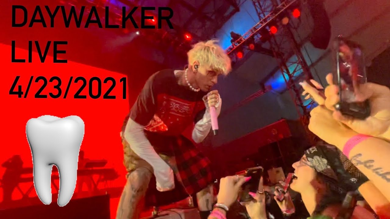 Machine Gun Kelly DAYWALKER LIVE Jacksonville FL 4/23/21