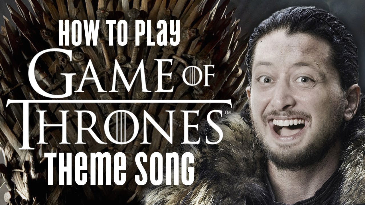 Game of Thrones Theme Song Guitar Lesson + Tutorial