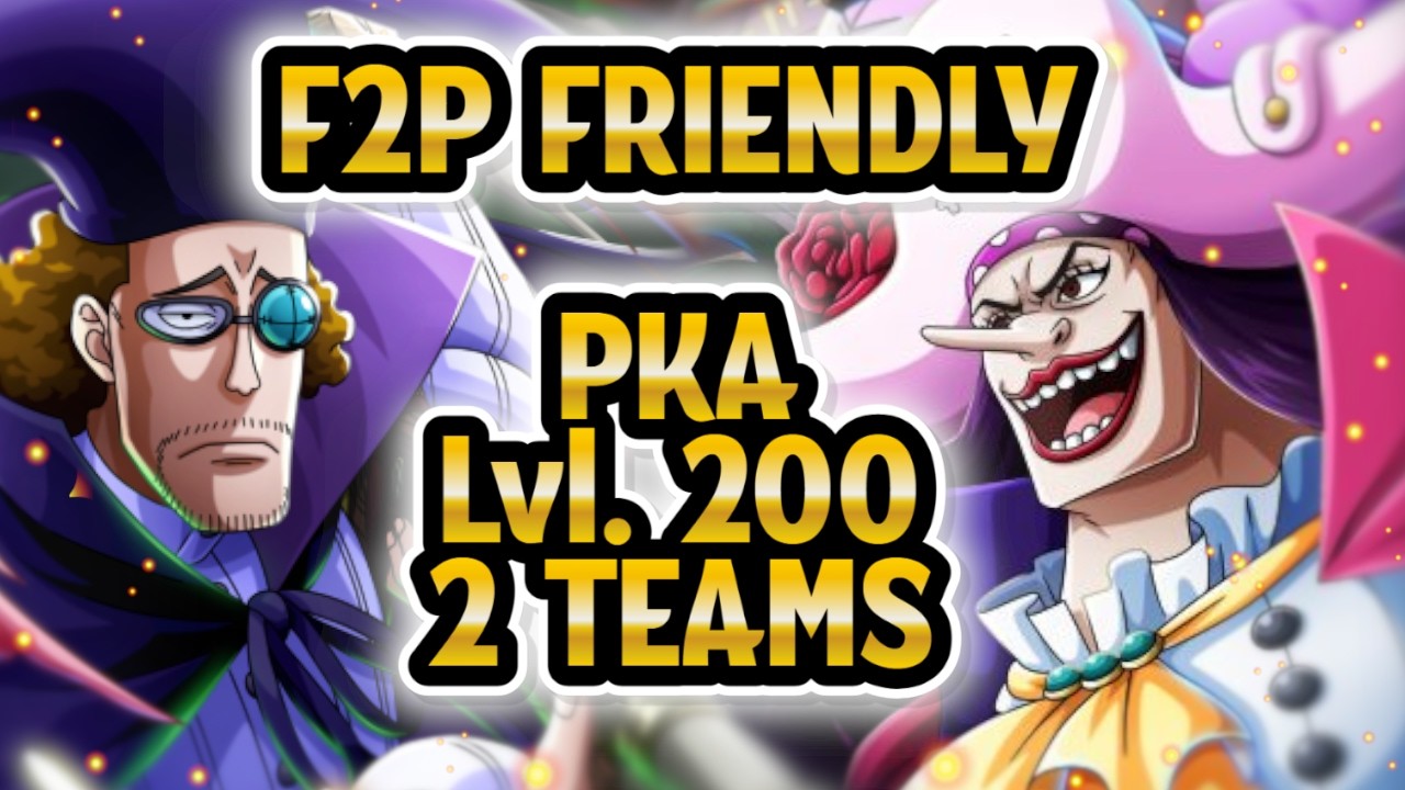 [OPTC] [OPTC] 2 КОМАНДЫ ДЛЯ PKA Lvl 200 против PUDDING!! VAN OGRE & CATARINA DEVON FC (ДРУЖЕСТВЕН...