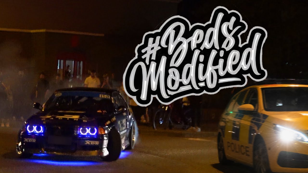 Police Could Not Stop These Drifters! - Beds Modified Car Meet