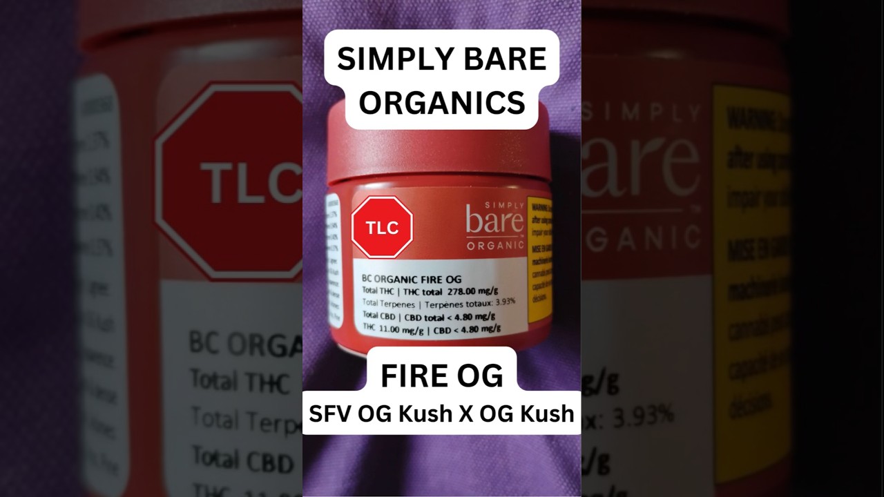 SIMPLY bare ORGANIC Fire OG Authentic Review