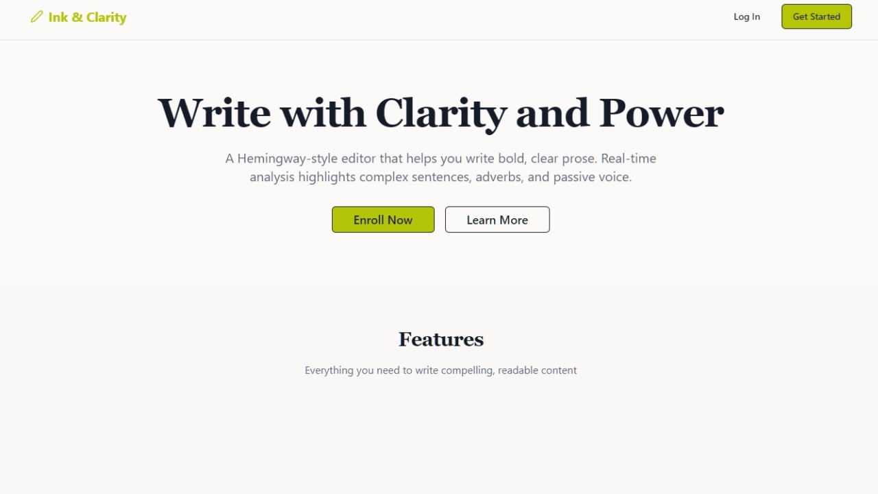 INKCLARITY.ART | Stop Fixing Grammar. Start Forging Sentences | Rameez Qaiser