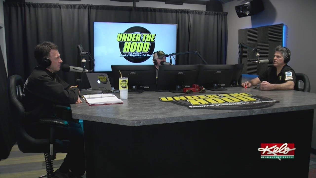 Under the Hood broadcasting from a new studio