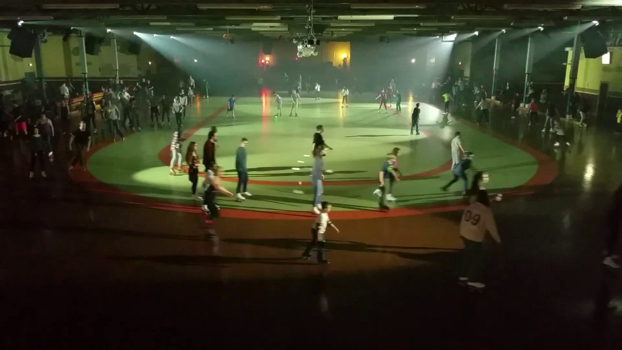 Guptill's Roller Skating Arena Light Show - 1/7/17