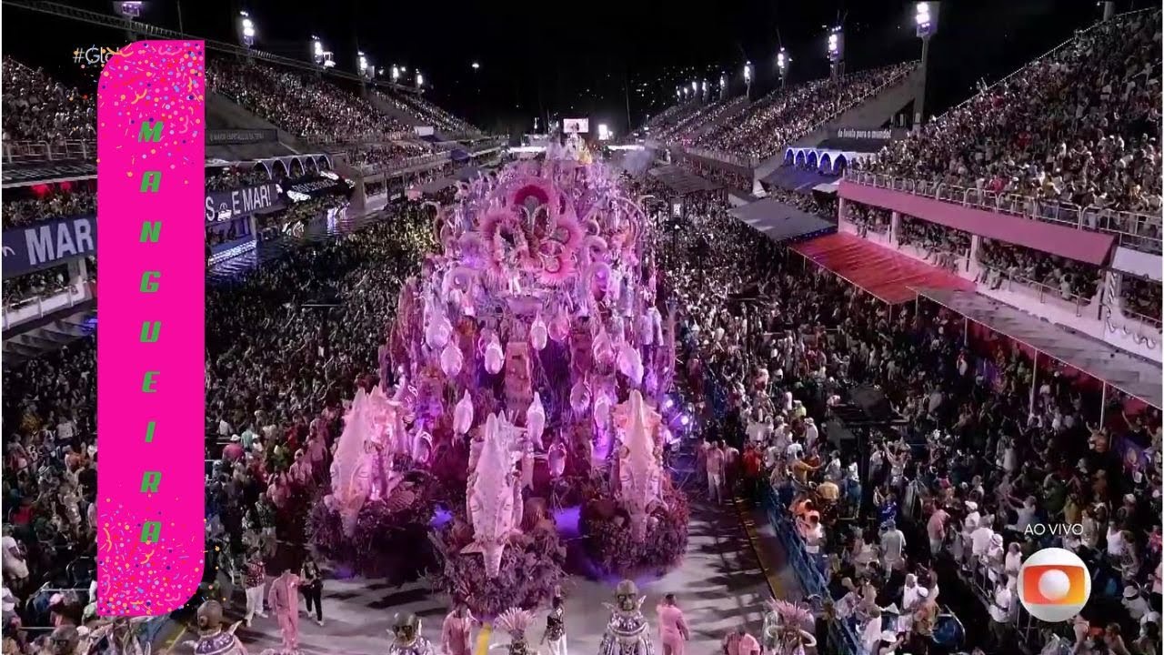[Full HD] Mangueira 2025 - desfile completo (com esquenta) - TV Globo Rio