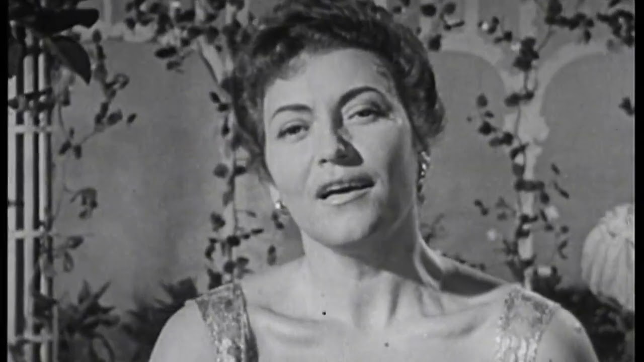 Nilla Pizzi - Dicembre m'ha portato una canzone (Passerella di Canzoni 1959)