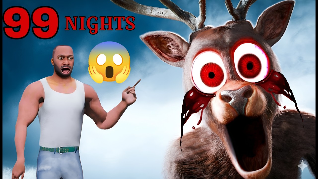 Franklin vs 99 Night Monsters in Indian Bike Driving 3D! 🔥