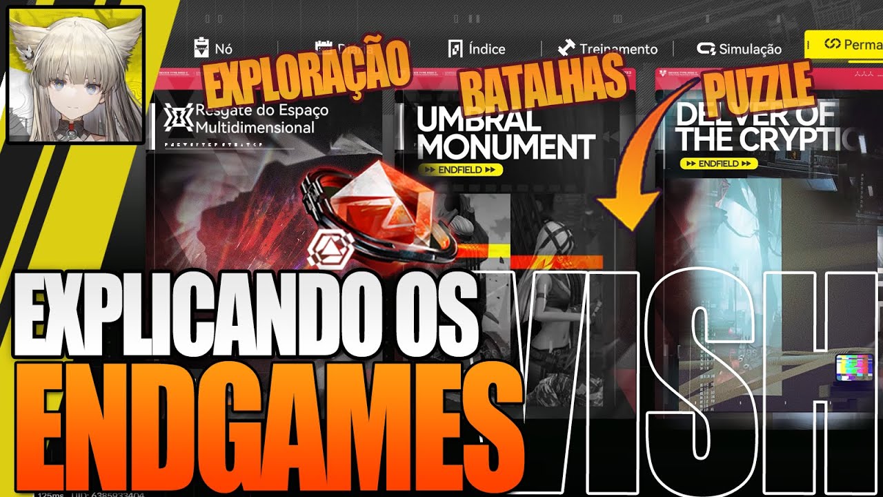 ARKNIGHTS ENDFIELD | EXPLICANDO OS ENDGAMES, É TUDO ISSO QUE VOCÊ ESPERA?