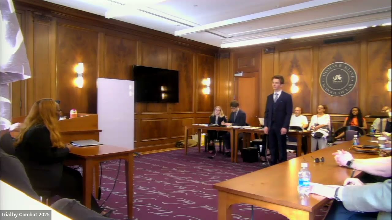 Trial By Combat 2025 - Round 1 - Kole Alfonso (UCLA) v. Rory Banfalvi (Toronto)