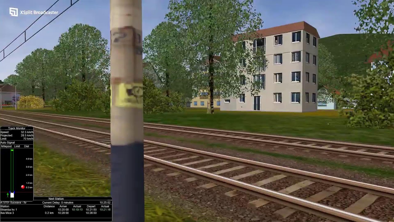Suceava - Ilva Mica (Train Simulator Romania Route)
