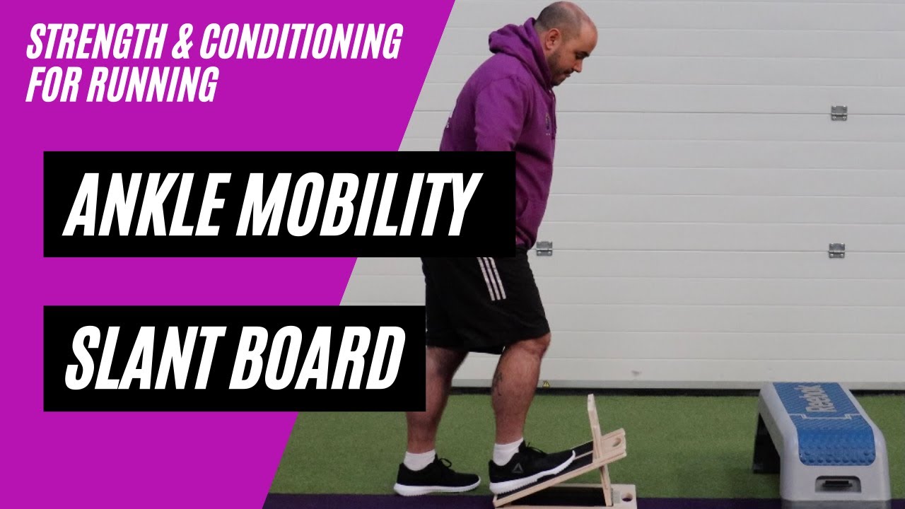 Ankle Mobility For Running | How To Use A Slant Board | Calf Mobility For Runners