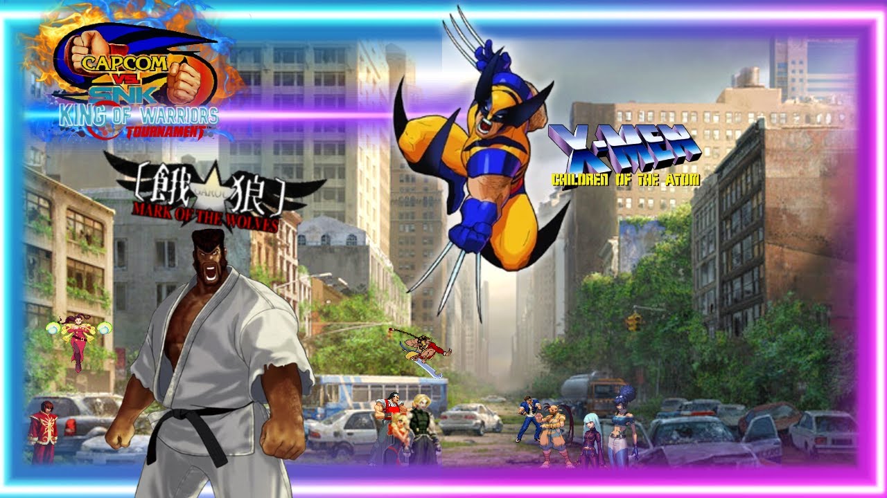 Wolverine e Marco Rodrigues - CAPCOM VS SNK - king of warriors tournament