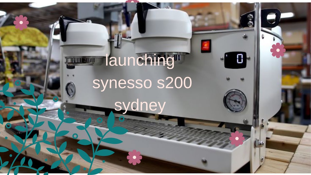 launching synesso s200 coffee machine sydney