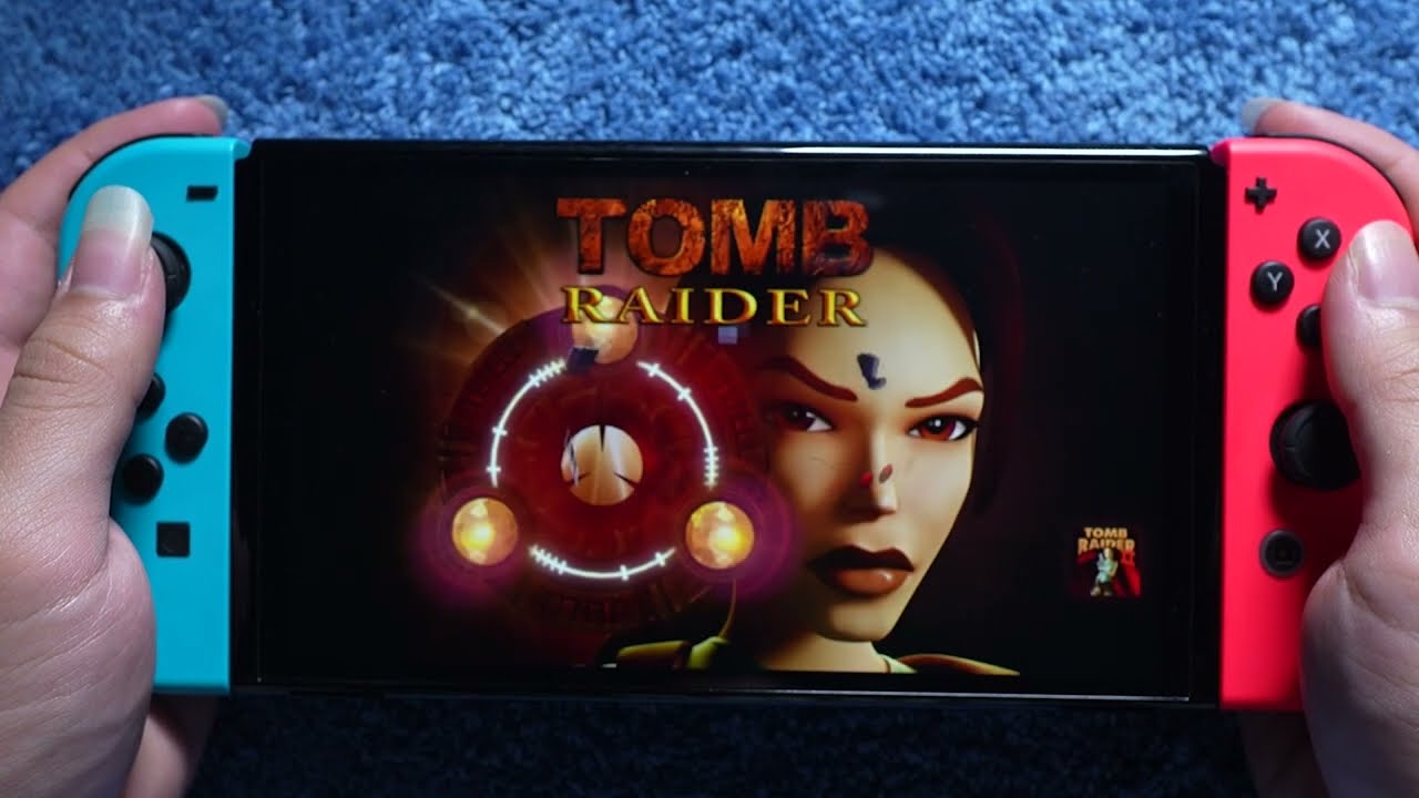 Tomb Rider I-III Remastered Gameplay on Nintendo Switch