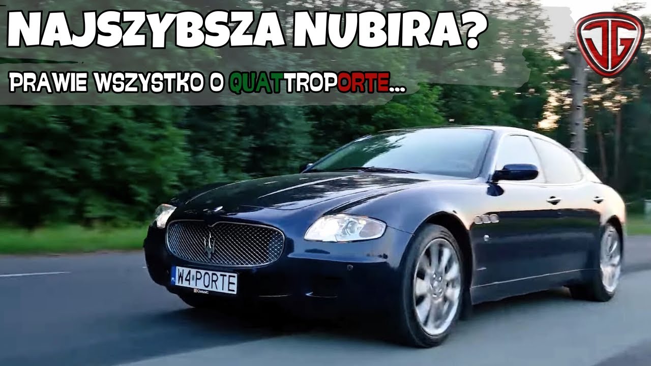 Jan Garbacz: Maserati Quattroporte - Prawie wszystko co powinniście  o nim wiedzieć
