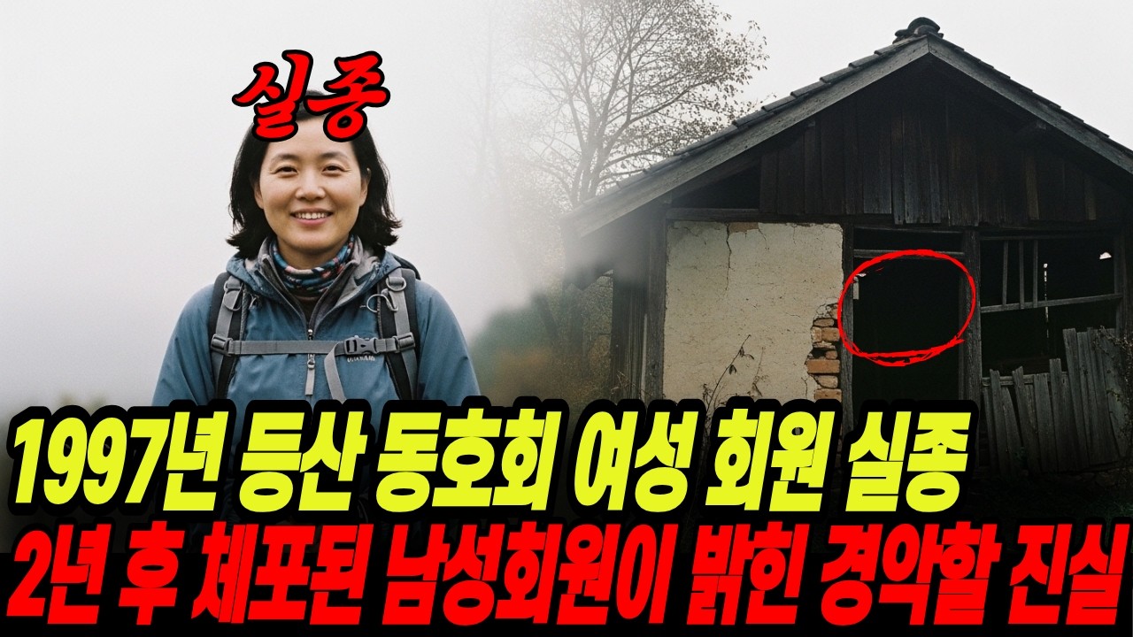 1997년 등산 동호회 여성 회원 실종, 2년 후 긴급체포된 남성 회원이 밝힌 경악할 진실