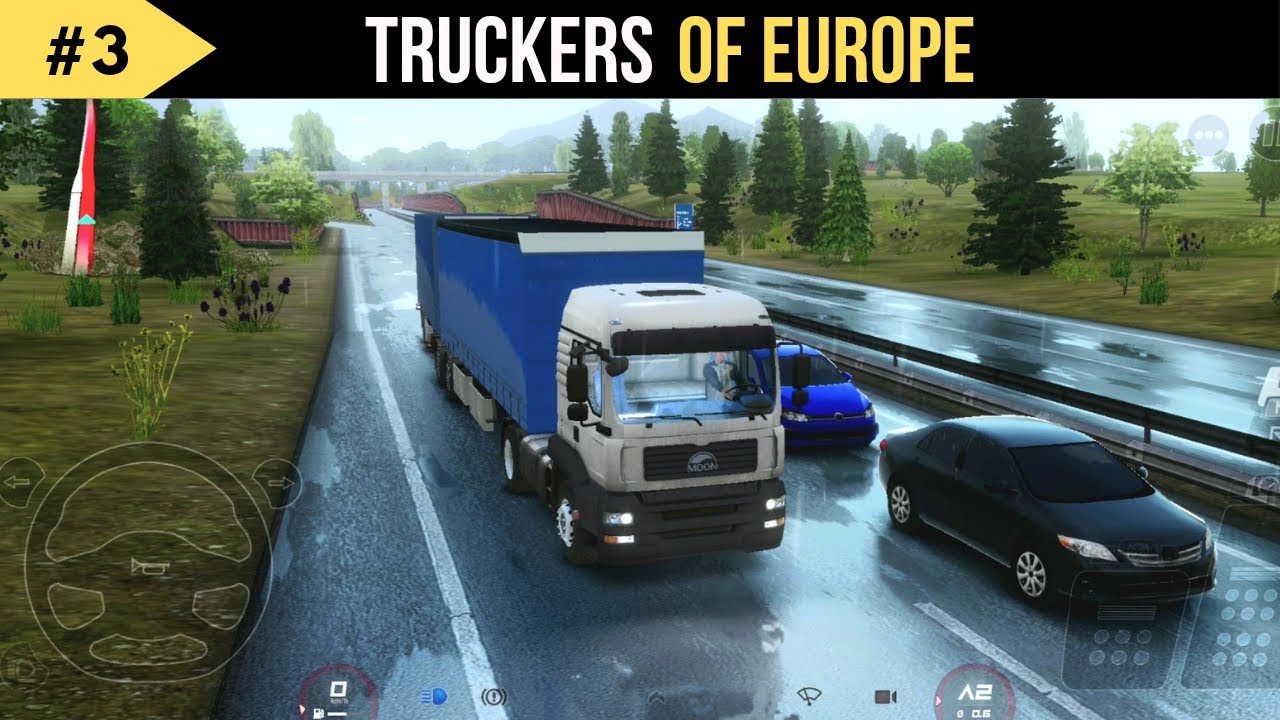 Truckers of europe gameplay - truck simulator game video - amazing truck simulator game