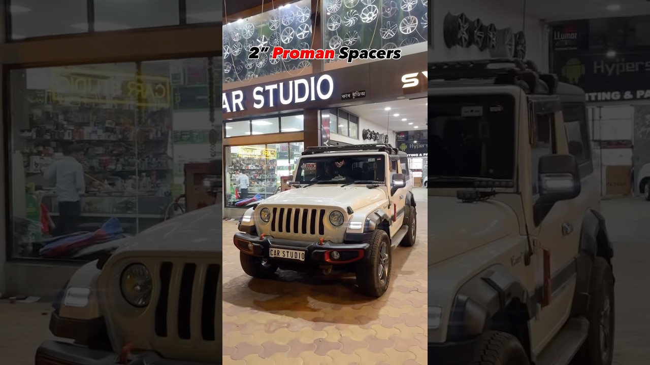 Wheel spacers For THAR 