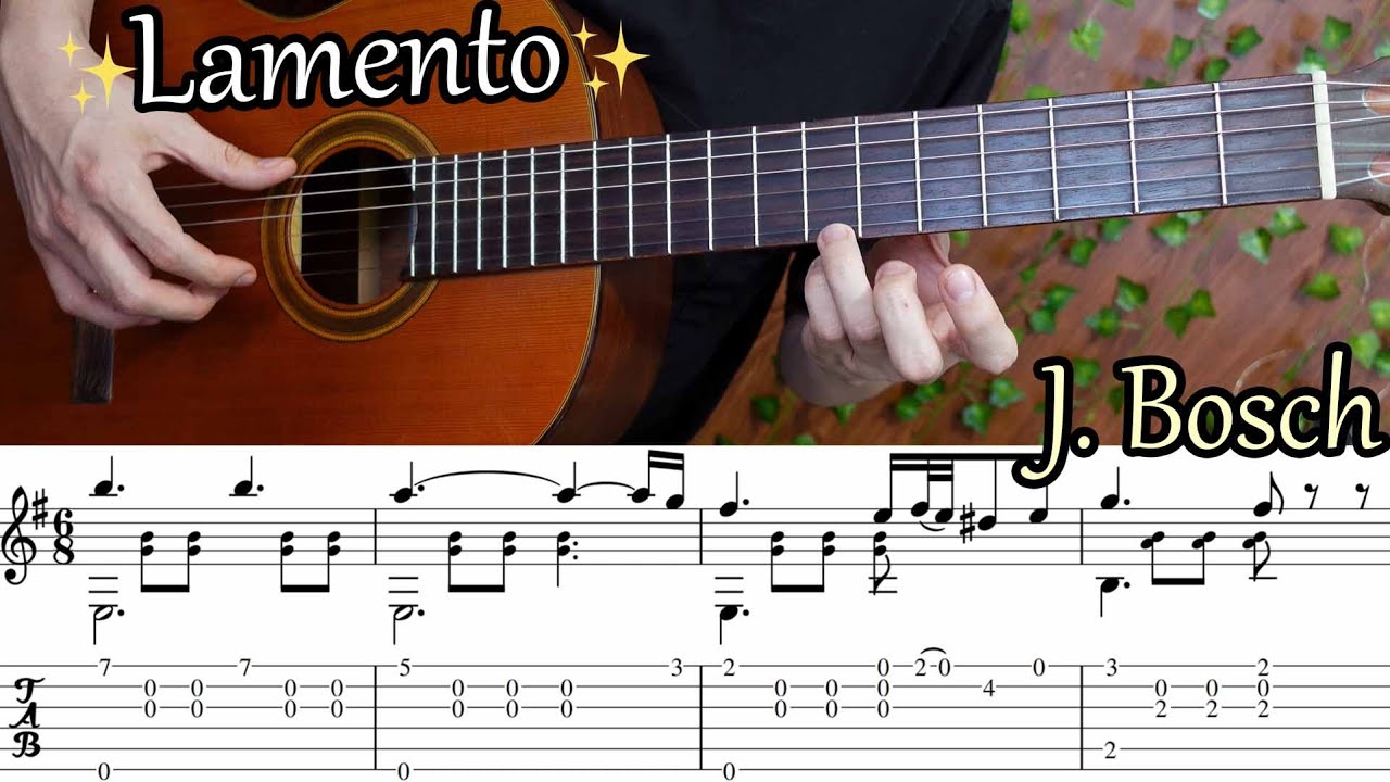 ¡Bella pieza para mejorar muchas técnicas 💕! ✨Lamento de J. Bosch ✨ (ligados, glissandos, arpegios)