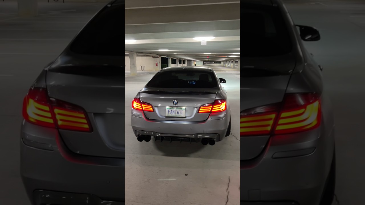 BMW F10 535i DEEP EXHAUST IDLE N55