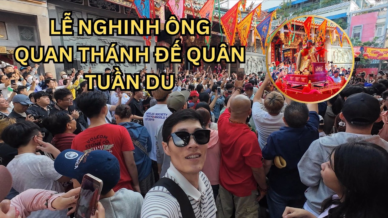 Toàn cảnh lễ Nghinh Ông Quan Thánh Đế Quân tuần du ở khu Chợ Lớn