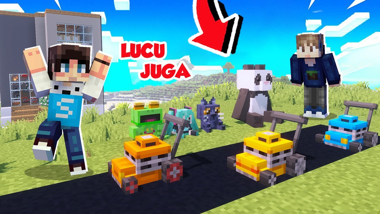 KITA MENGHIAS KAMAR DENGAN ITEM LUCU DI MINECRAFT!!! - SURVIVAL CIHIL #8