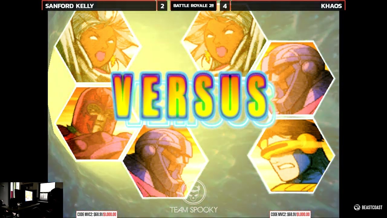 MVC2 @ Battle Royale II - Sanford Kelly vs Khaos [CASUALS] [4K/60fps]