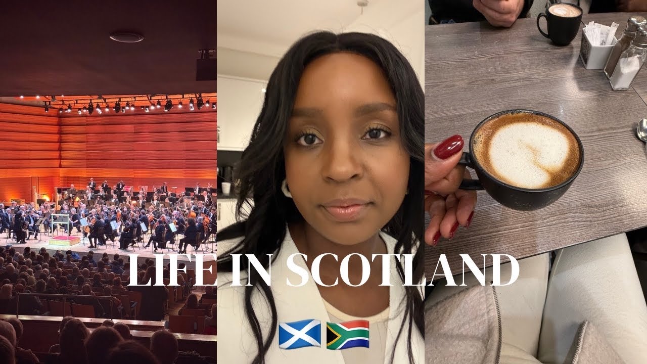 Coffee with Friends & Christmas Lights in Scotland | Cozy Daily Vlog