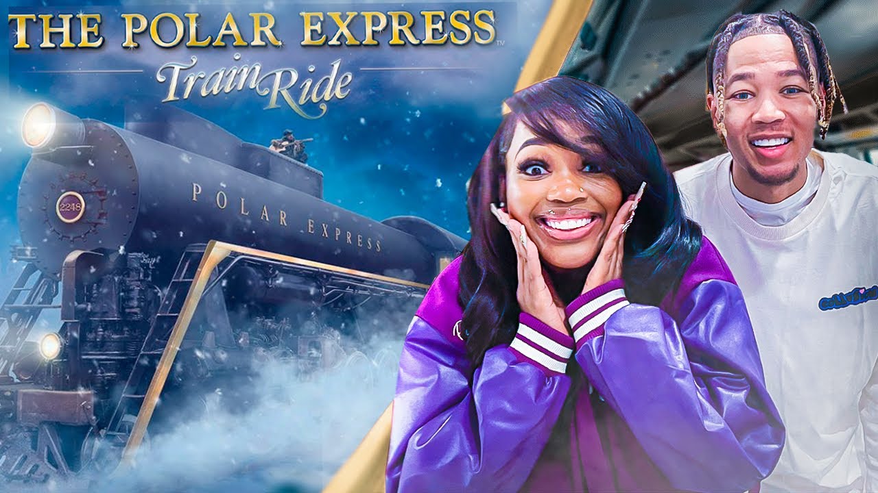 VLOGMAS DAY 21: RIDING THE REAL POLAR EXPRESS TRAIN!