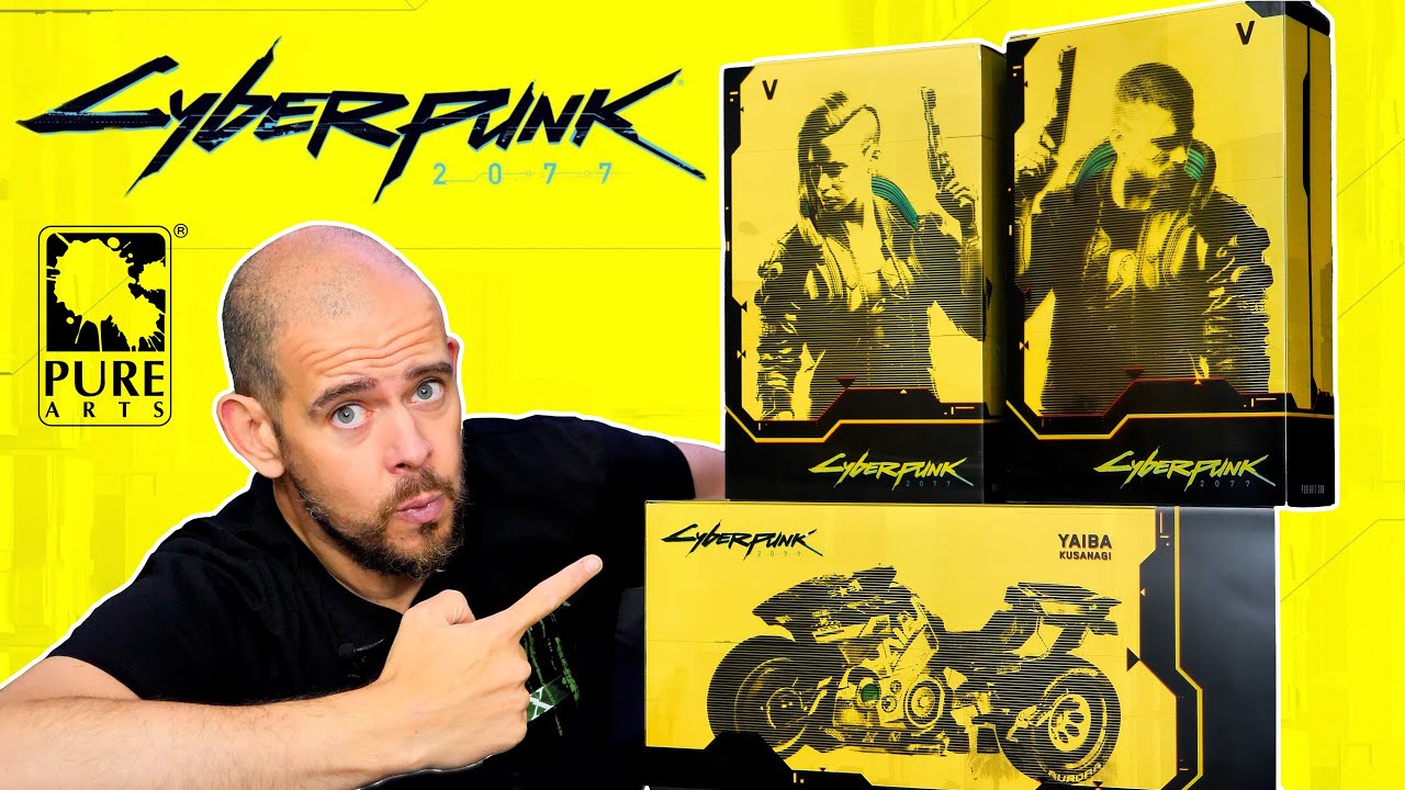 PURE ARTS CASSE LE GAME DU 1/6 !!! CETTE MOTO EST FOLLE !!! On Découvre Le Set Cyberpunk 2077 1/6
