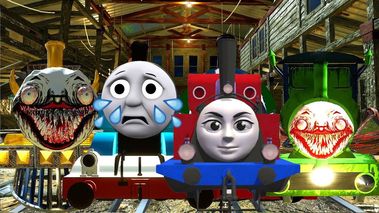 Cursed Thomas and Friends  vs Train Thomas vs Choo Choo Charles2 vs Hell Charles vs Thomas & Friends