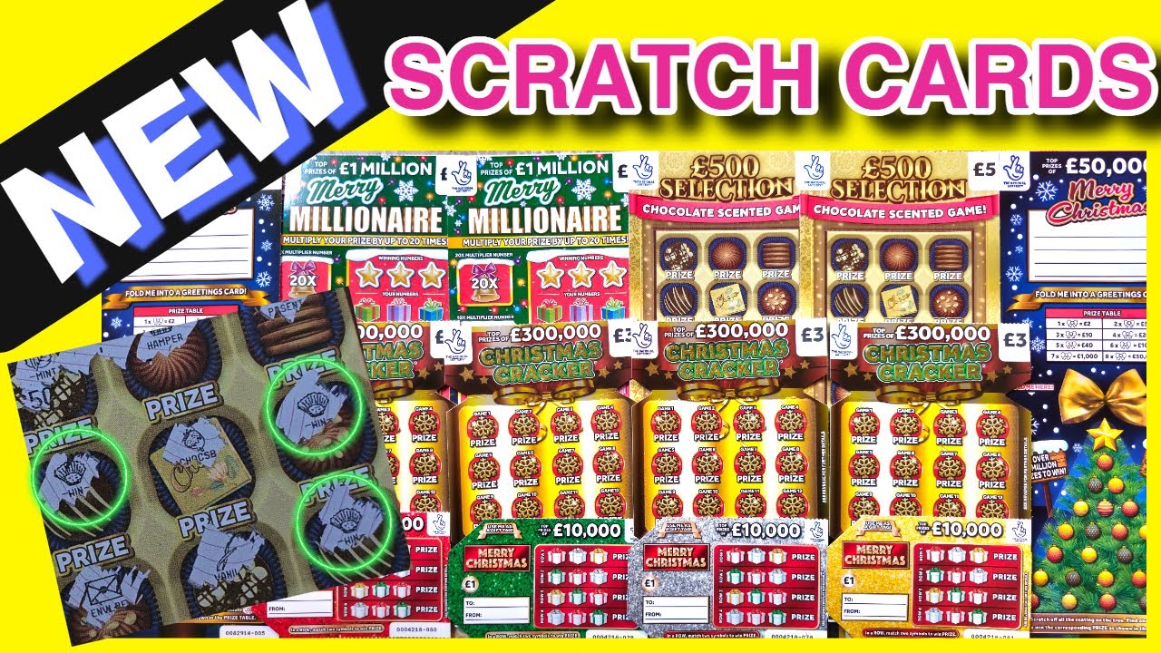 🎉🎉 NEW Christmas Scratch Cards 🎉🎉