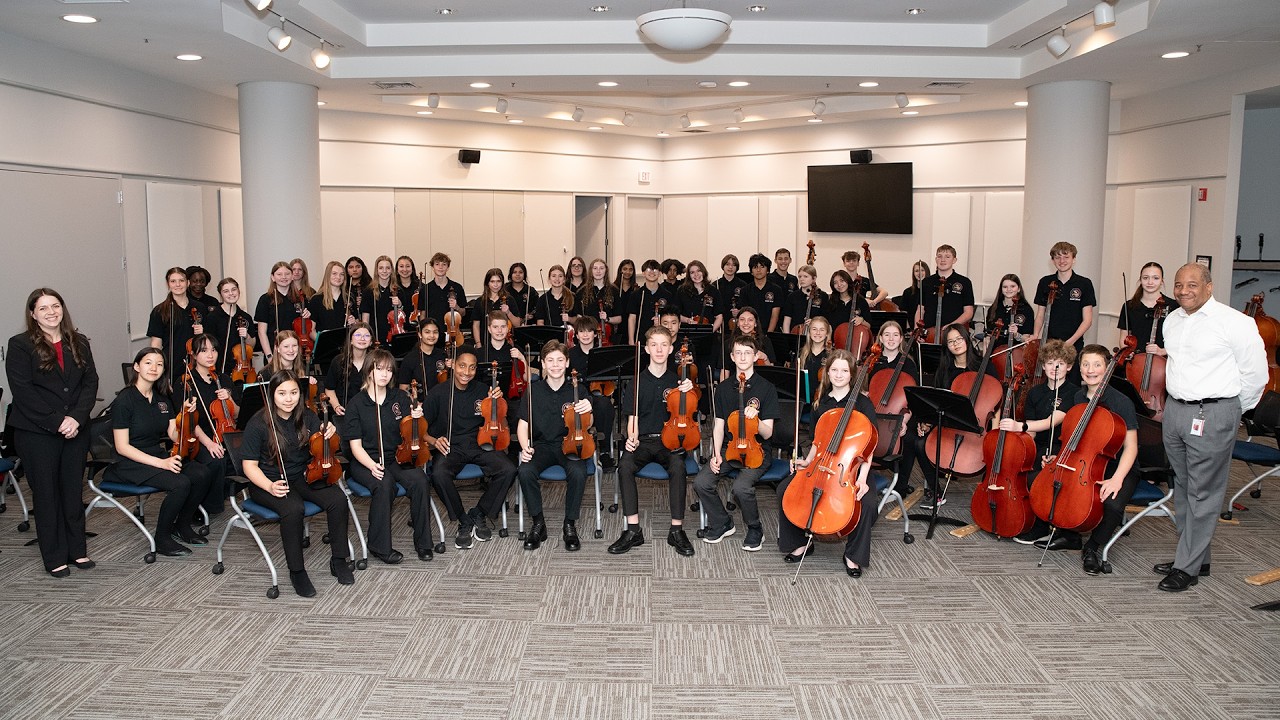 North Carolina Department of Public Instruction Welcomes Northwest Guilford Middle School Orchestra