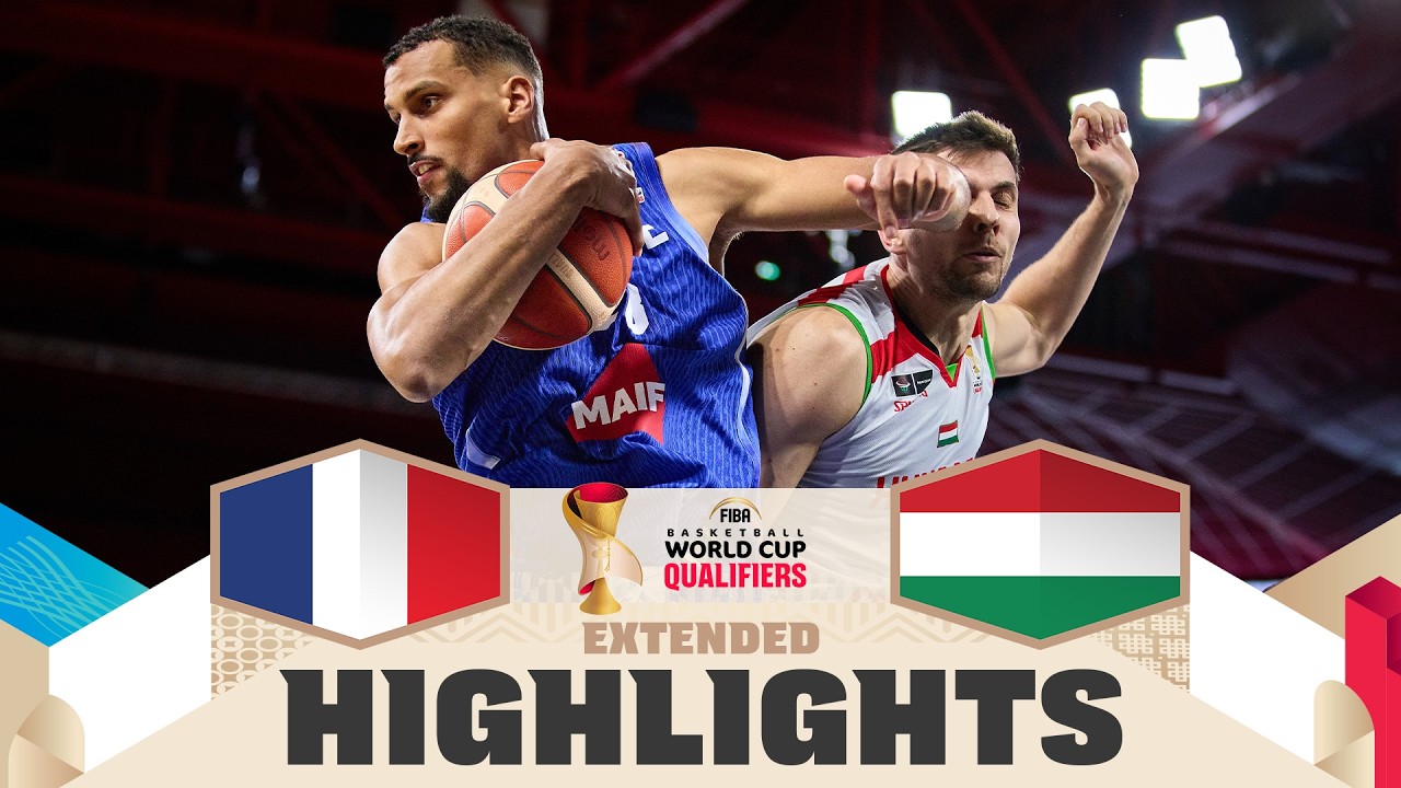 France 🇫🇷 v Hungary 🇭🇺 | Extended Highlights | FIBA Basketball World Cup 2027 European Qualifiers