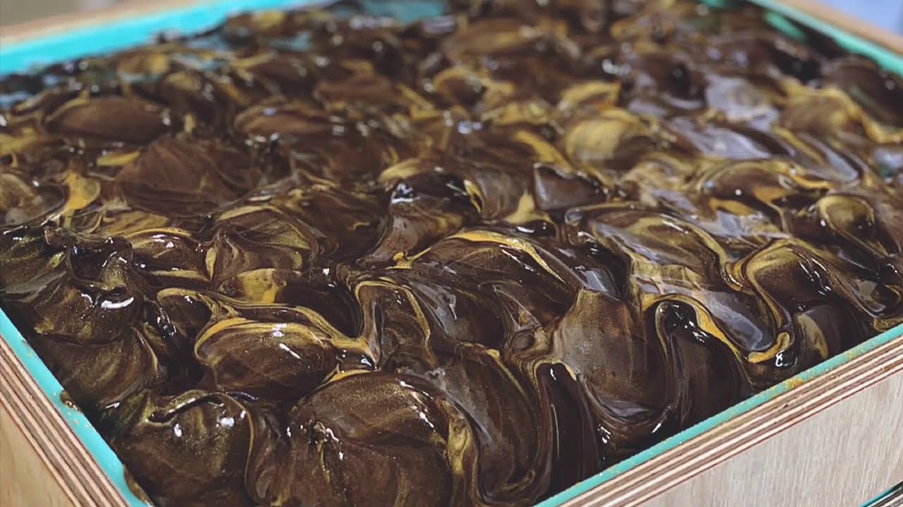 Chocolate & Amber Cold Process Soap Making