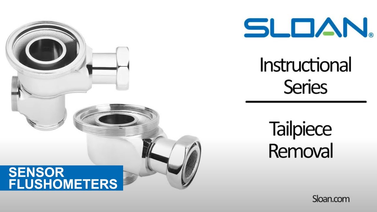 Flushometer Tailpiece Removal Instruction