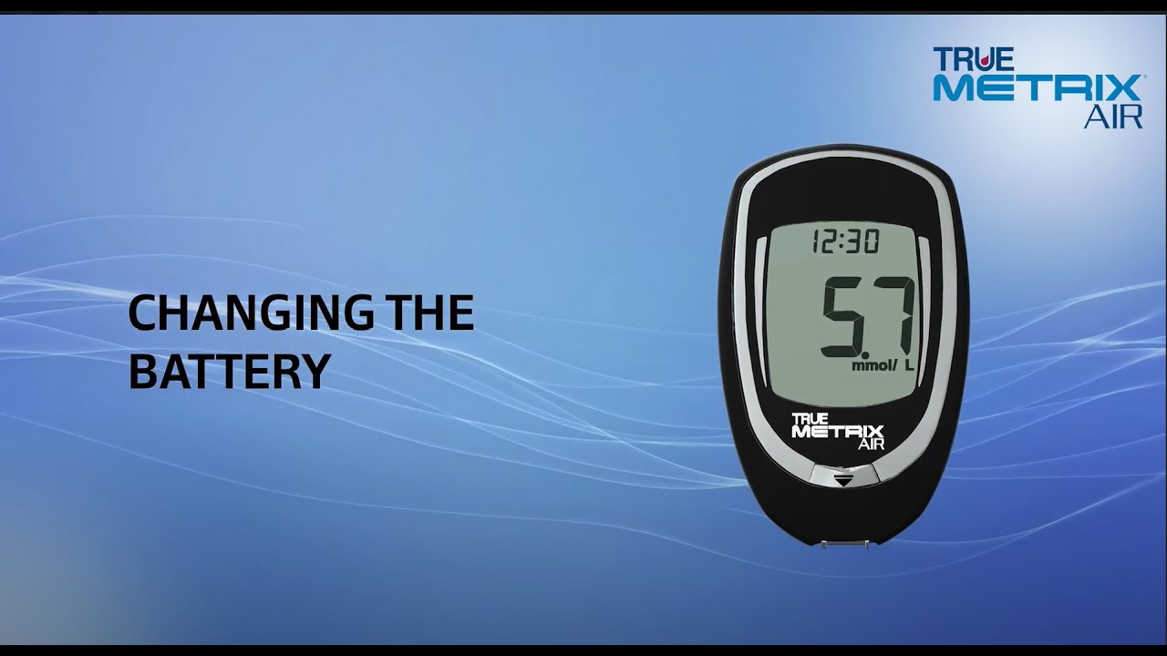 How to change a TRUE METRIX® AIR Battery
