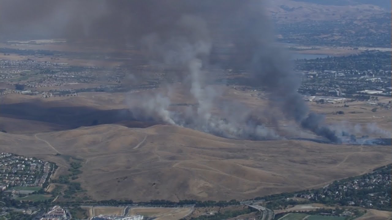 Fire breaks out near Dublin, San Ramon border in Northern California