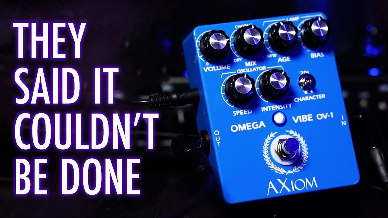 AXiom Effects Omega-Vibe OV-1 — Характер без компромиссов