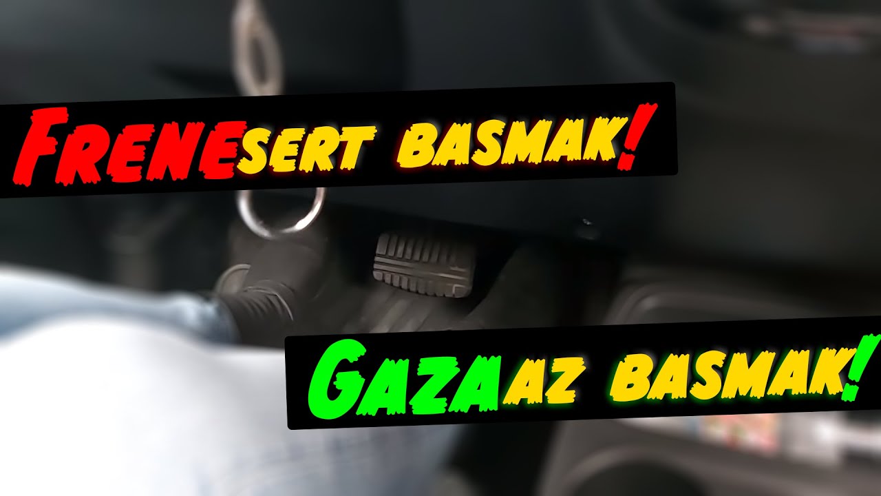 Frene Çok Basma Sorunu Nasıl Çözülür? Fren ve Gaz Doğru Ayarını Öğren!