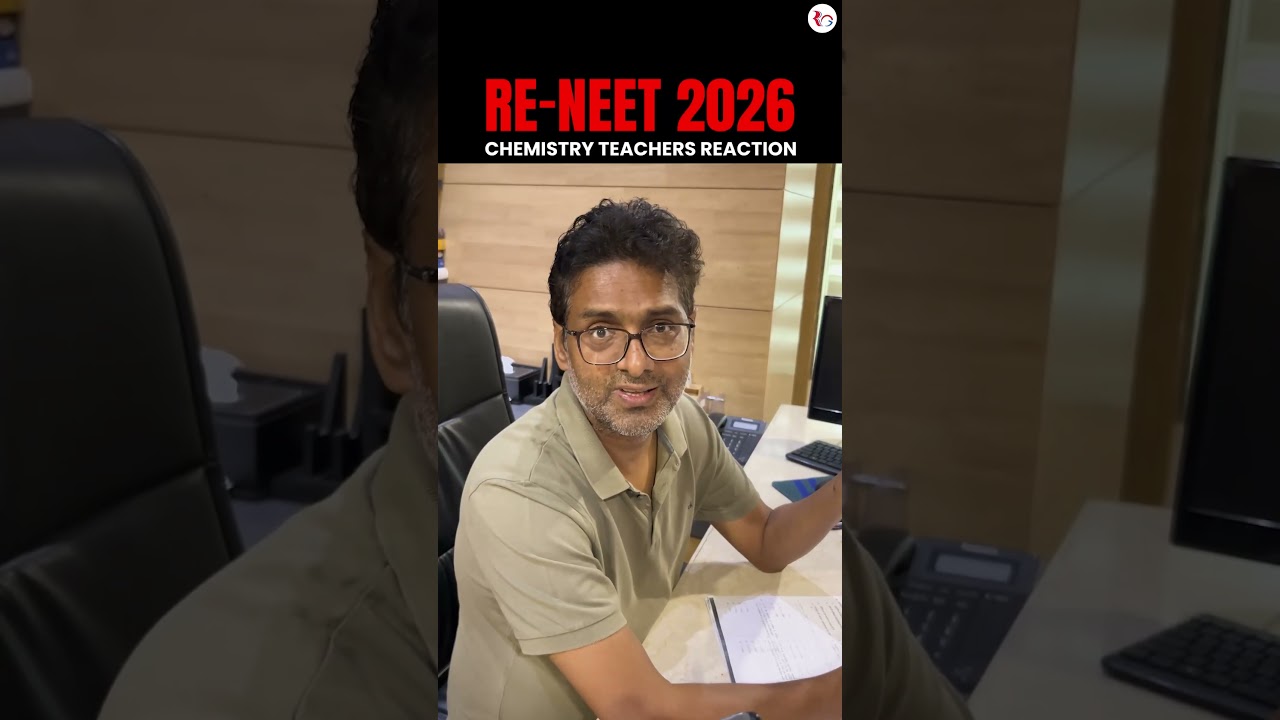ReNEET 2026 Chemistry: Expert Faculty Reaction & Level Analysis 🔥