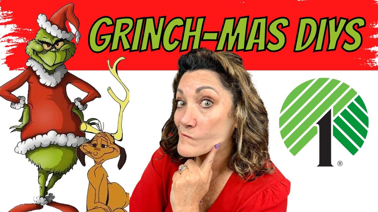 DOLLAR TREE Christmas DIY Crafts Inspired By The Grinch