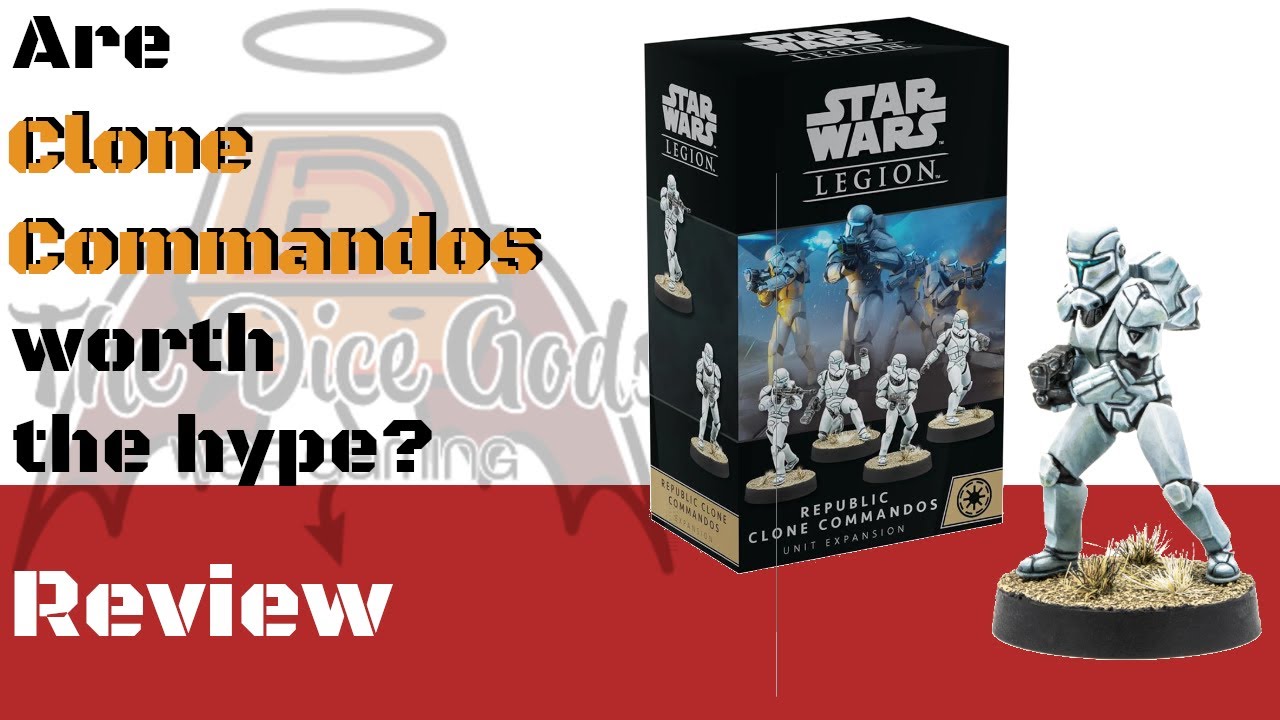 Star Wars Legion Clone Commandos - unboxing & review