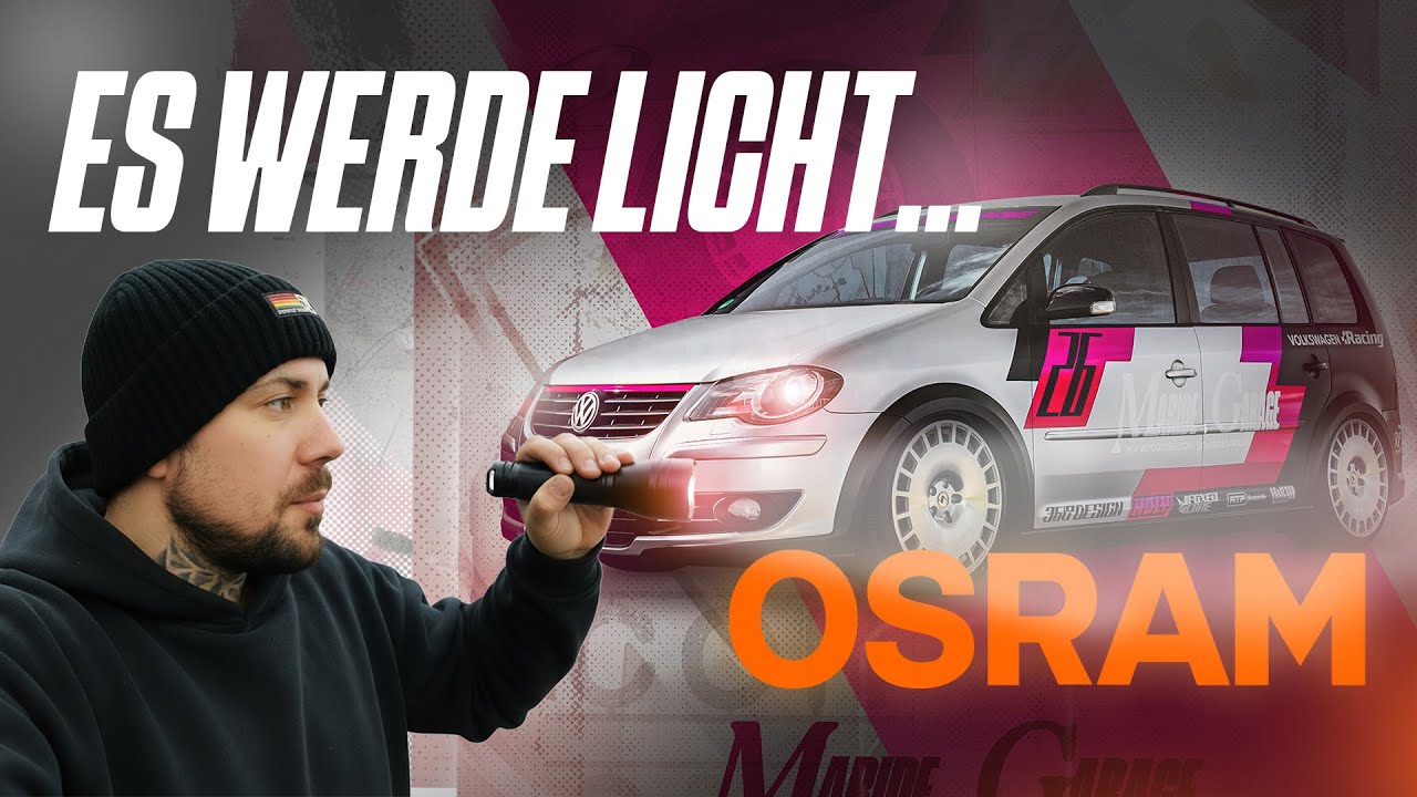 ENDLICH sehe ich wieder was! Wir machen den Touran ready für den Winter! #osram #atp 